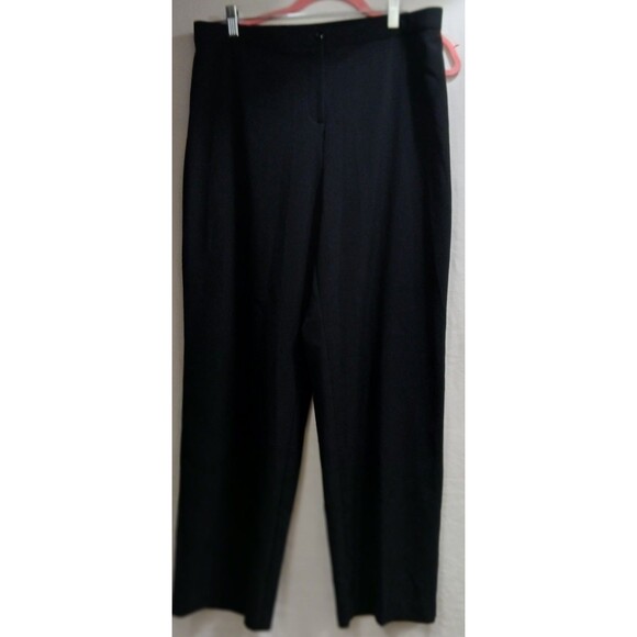 Briggs Women’s Black Dress Pants Slacks Size 12S Short Petite 28” Inseam EUC - Picture 1 of 12